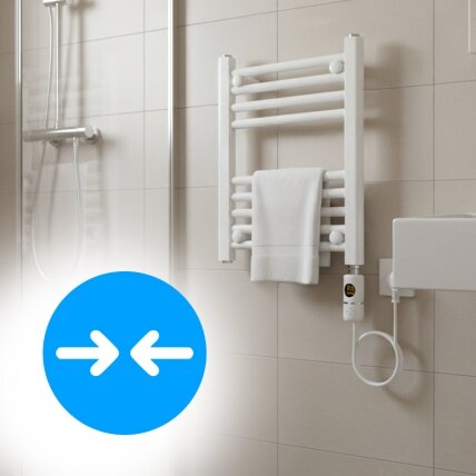 ELEKTRINIS ENERGIJĄ TAUPANTIS VONIOS RADIATORIUS KOPĖČIOS 300W MANAM BALTAS MANAM-WH 6