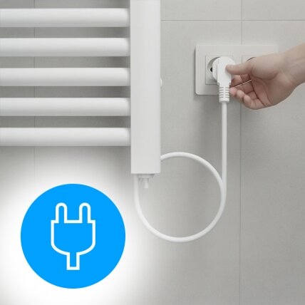 VONIOS ELEKTRINIS ALIUMININIS KOP0cI2 GReI0TUVAS ECO 500W YASUR BALTAS YASUR-WH 6