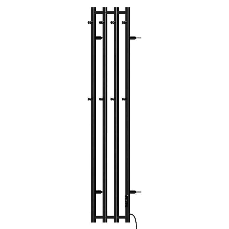 ELEKTRINIS VONIOS RADIATORIUS SIENINIS VERTIKALUS 1405X346 JUODAS KASJAN-BL-2 19 ELEKTRINIS VONIOS RADIATORIUS SIENINIS VERTIKALUS 1405X346 JUODAS KASJAN-BL-2 19