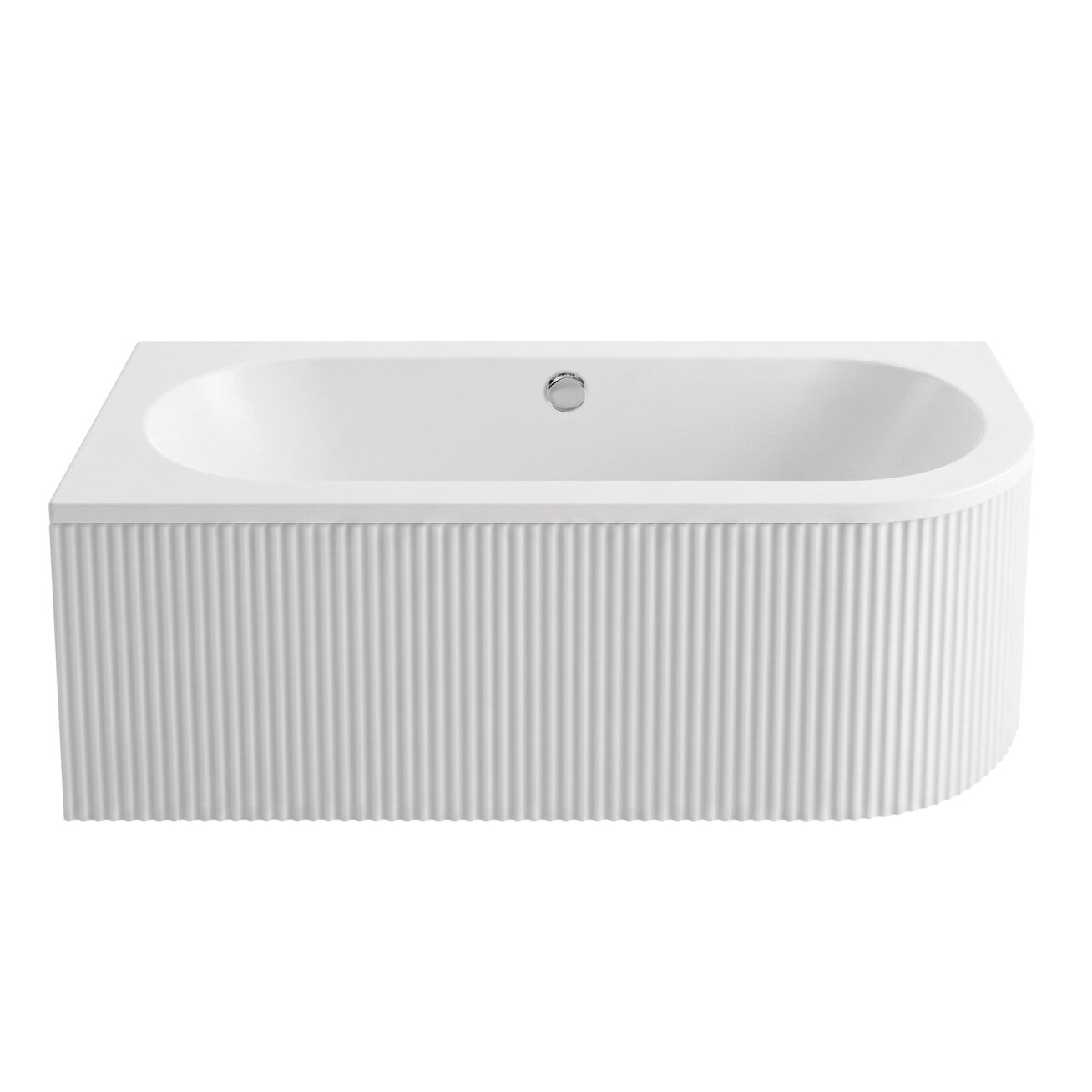 Akrilinė kampinė vonia Orion Stripe Left 150cm 6