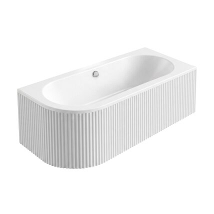 Akrilinė kampinė vonia Orion Stripe Right 150cm 9