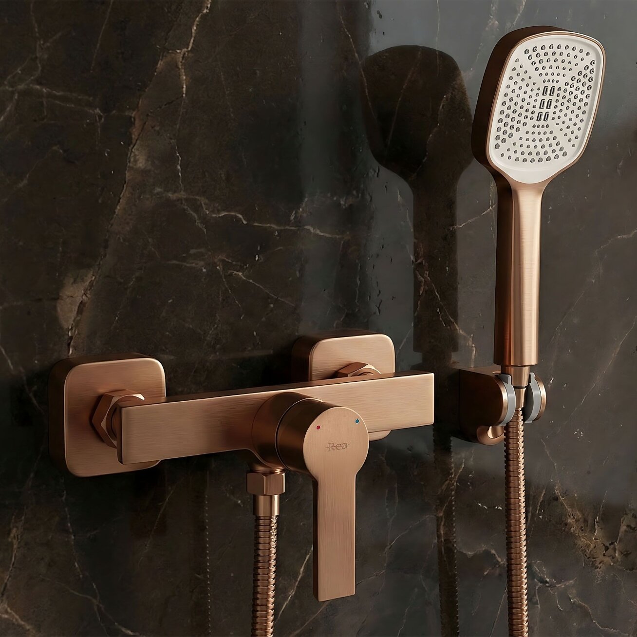 ARGUS Brush Copper dušo čiaupas 5 ARGUS Brush Copper dušo čiaupas 5
