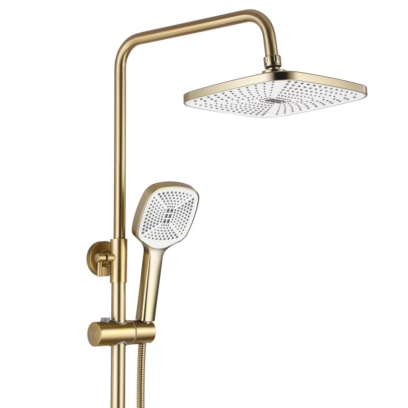 ARGUS BRUSHED GOLD dušo komplektas 3