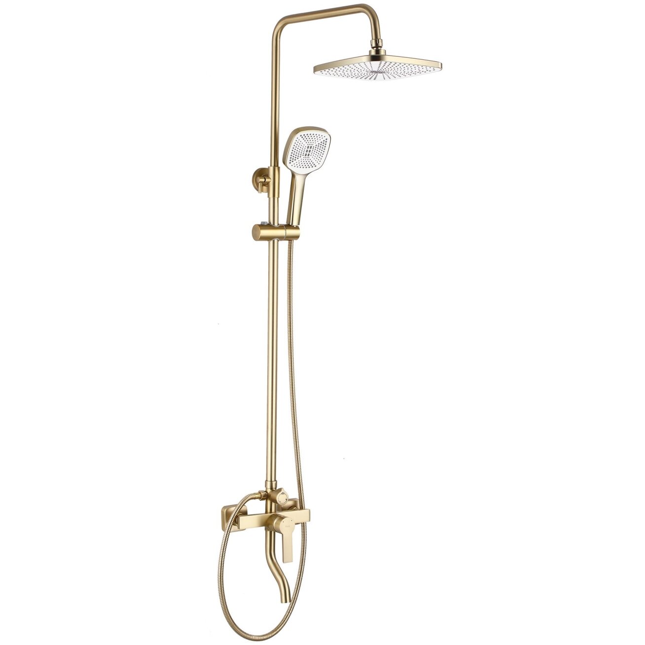 ARGUS BRUSHED GOLD dušo komplektas 4 ARGUS BRUSHED GOLD dušo komplektas 4