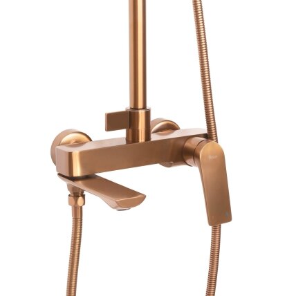 AVALON BRUSHED Copper dušo komplektas 2 AVALON BRUSHED Copper dušo komplektas 2