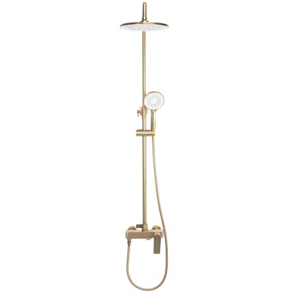 AVALON BRUSHED GOLD dušo komplektas 3 AVALON BRUSHED GOLD dušo komplektas 3