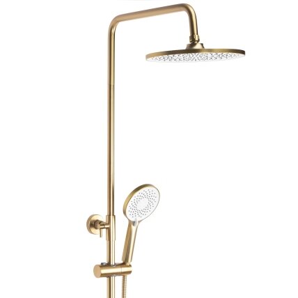 AVALON BRUSHED GOLD dušo komplektas 4 AVALON BRUSHED GOLD dušo komplektas 4