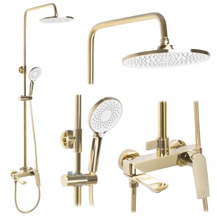 AVALON GOLD dušo komplektas AVALON GOLD dušo komplektas