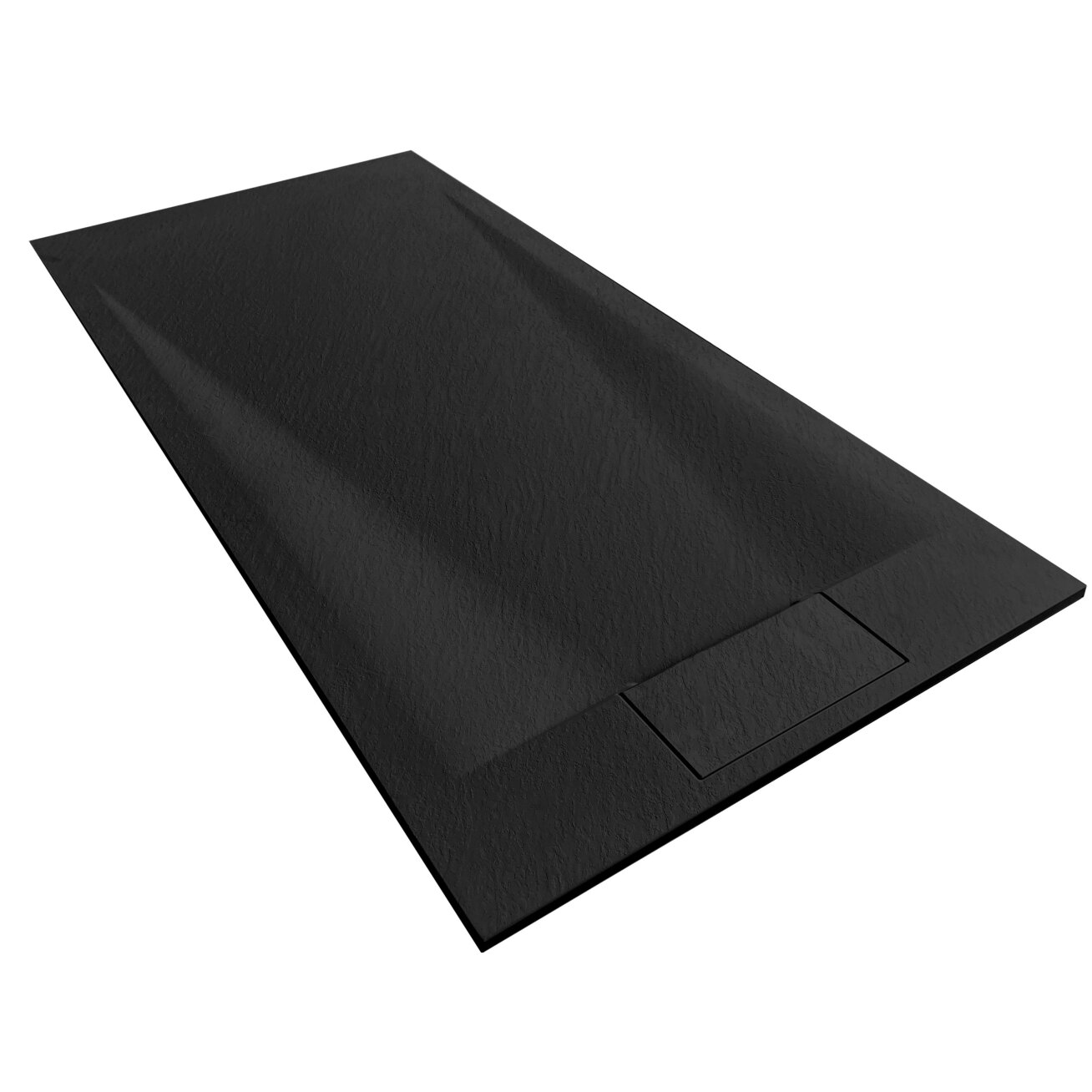 Bazalt Black dušo padėklas 80x120 4 Bazalt Black dušo padėklas 80x120 4