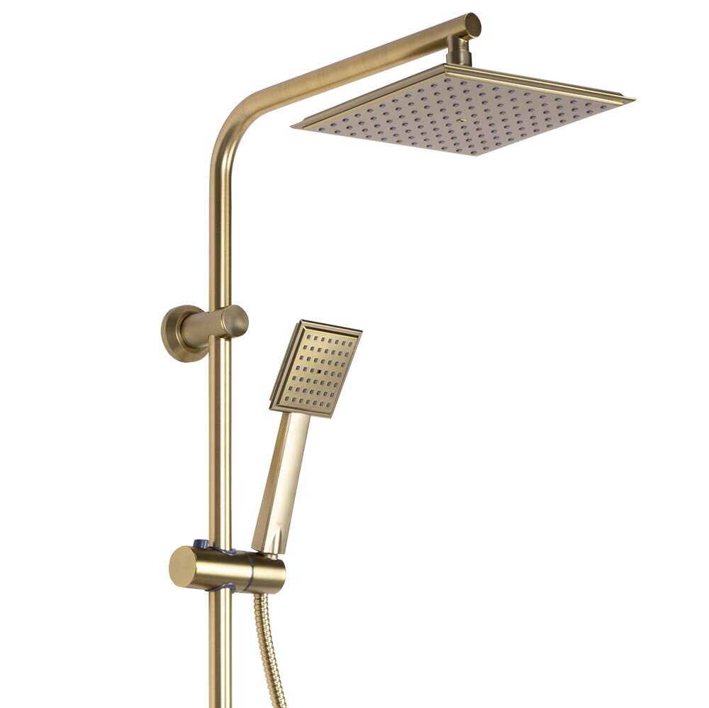 Bravo Gold Brushed dušo komplektas 6 Bravo Gold Brushed dušo komplektas 6
