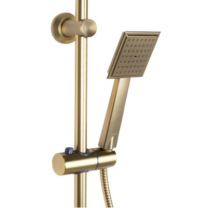 Bravo Gold Brushed dušo komplektas 5 Bravo Gold Brushed dušo komplektas 5