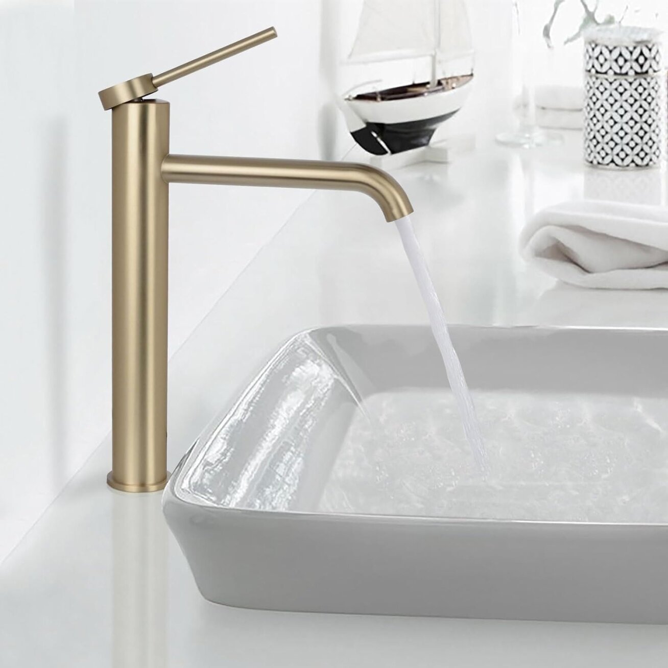 CLIF BRUSHED GOLD praustuvo maišytuvas 6
