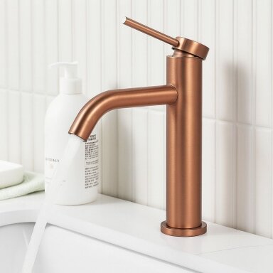 CLIF Brush Copper Low praustuvo maišytuvas