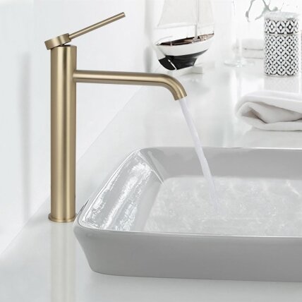 CLIF BRUSHED GOLD praustuvo maišytuvas 1 CLIF BRUSHED GOLD praustuvo maišytuvas 1