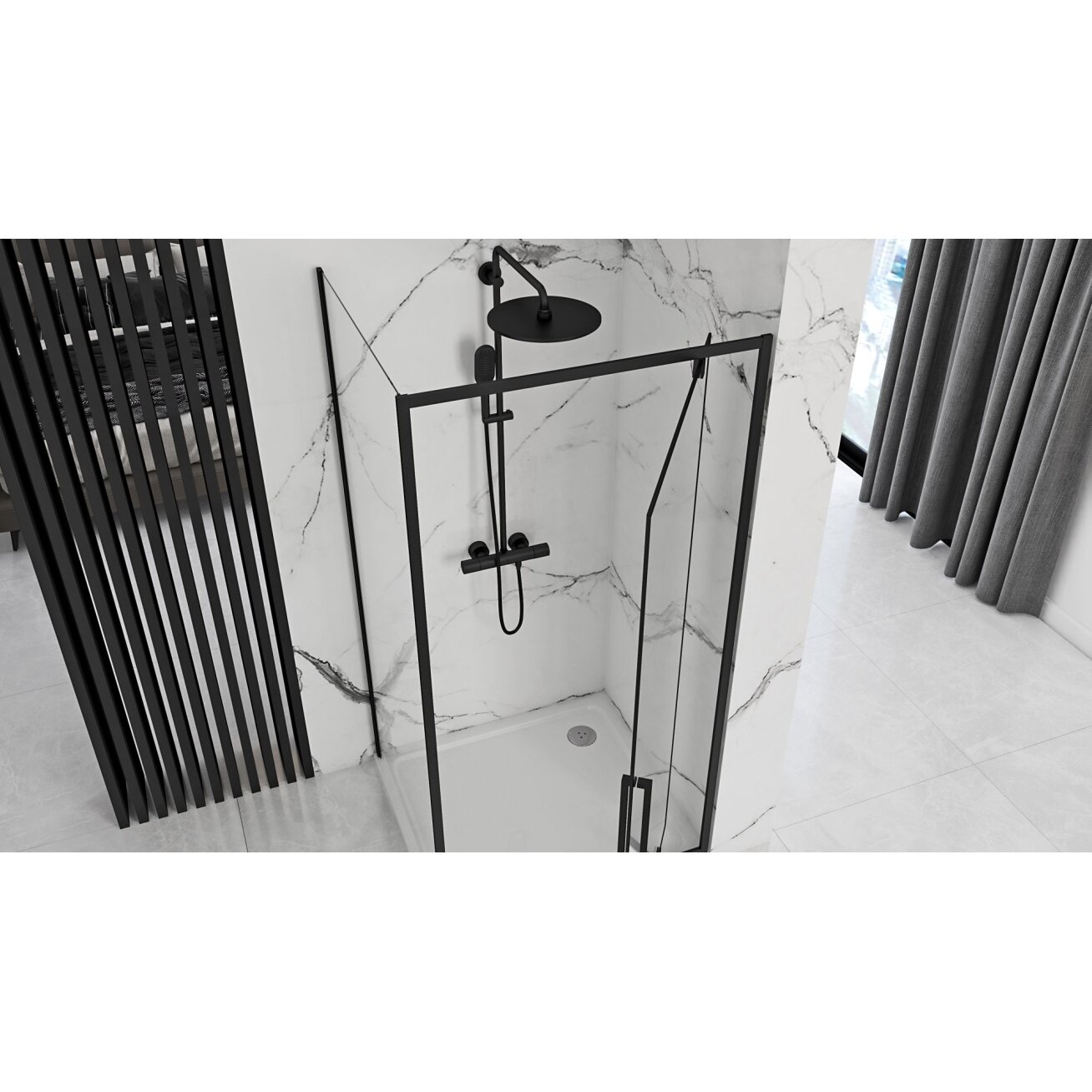 Dušo kabina Rapid Swing Kampinė 2 Dušo kabina Rapid Swing Kampinė 2