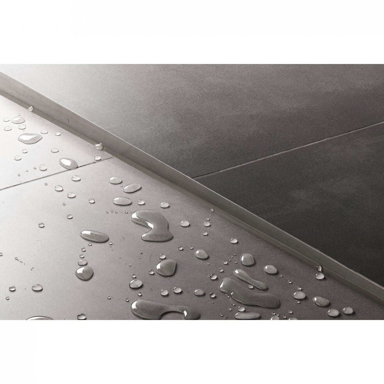 Dušo nuolydžio formavimo profilis Brushed Nickel 2 Dušo nuolydžio formavimo profilis Brushed Nickel 2