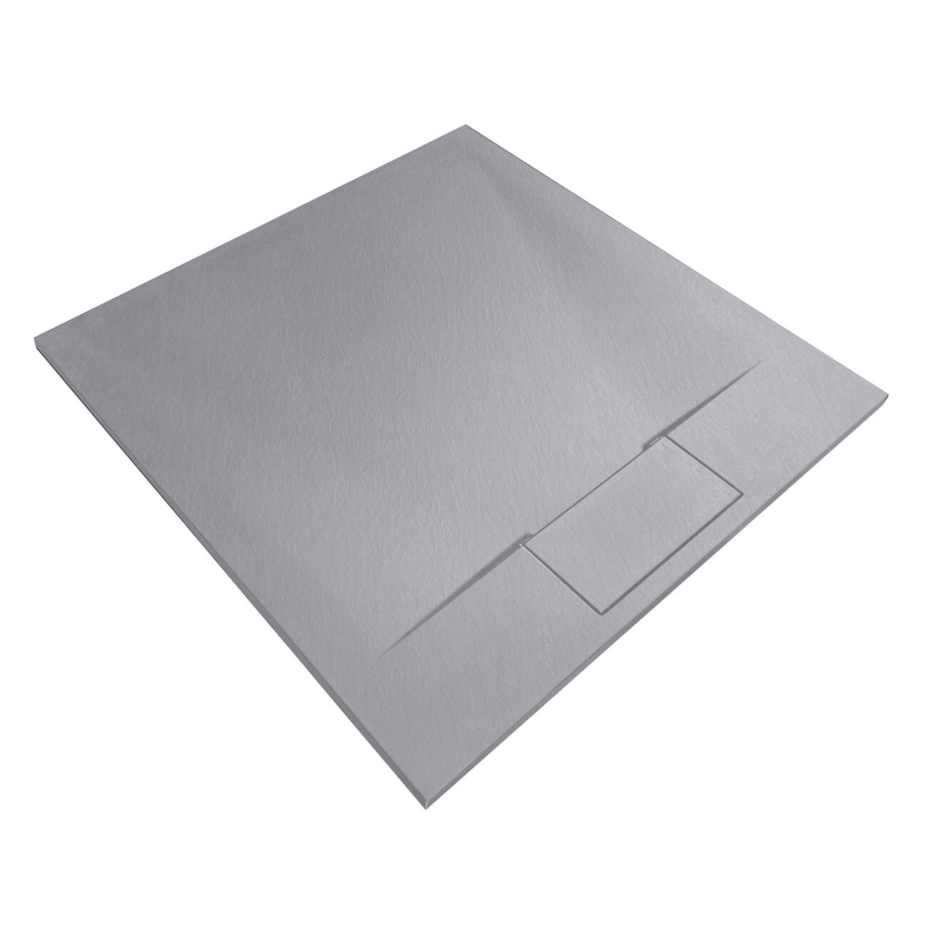 Dušo padėklas Bazalt Grey 90x90 4