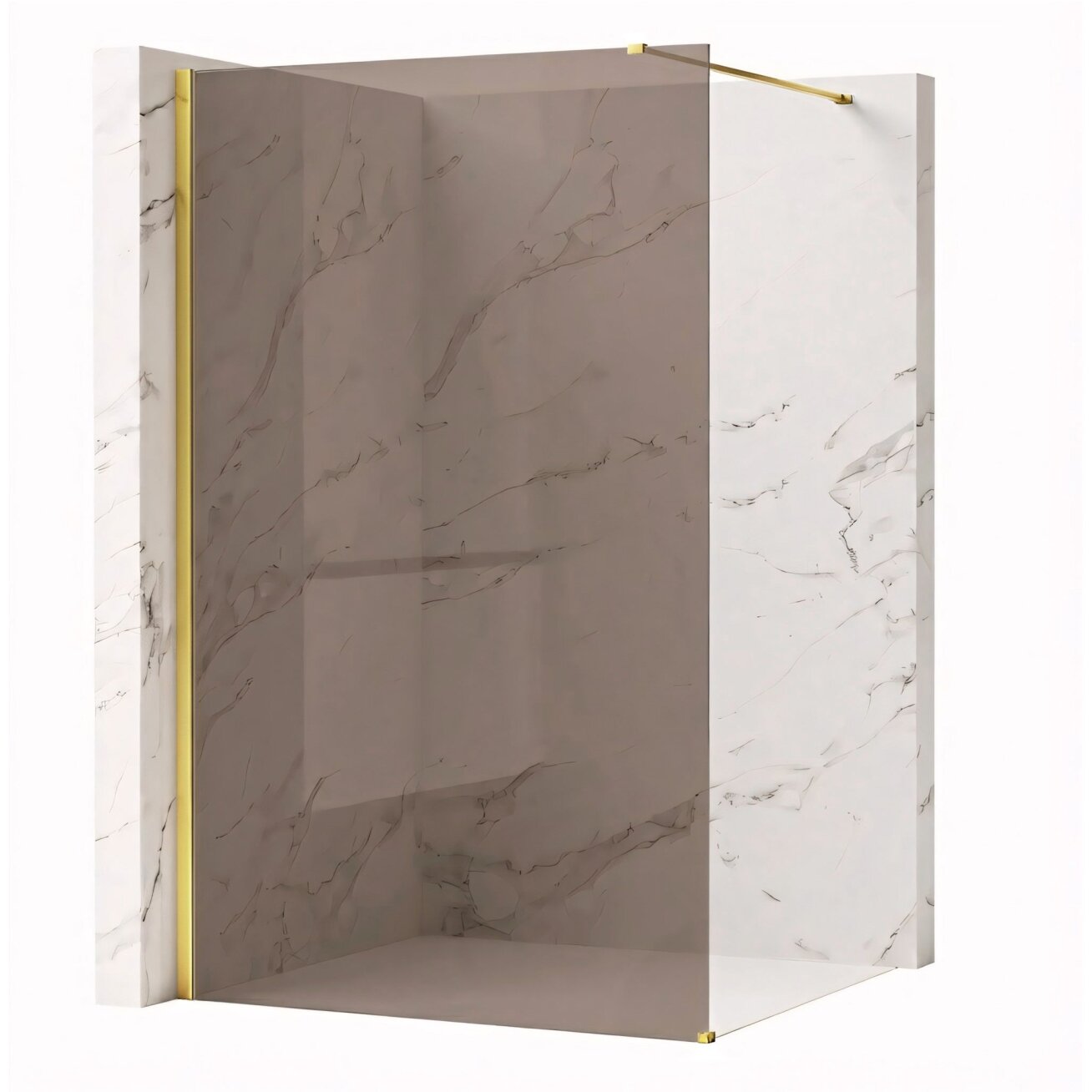 Dušo siena Flexi Brown / Gold 80 Dušo siena Flexi Brown / Gold 80