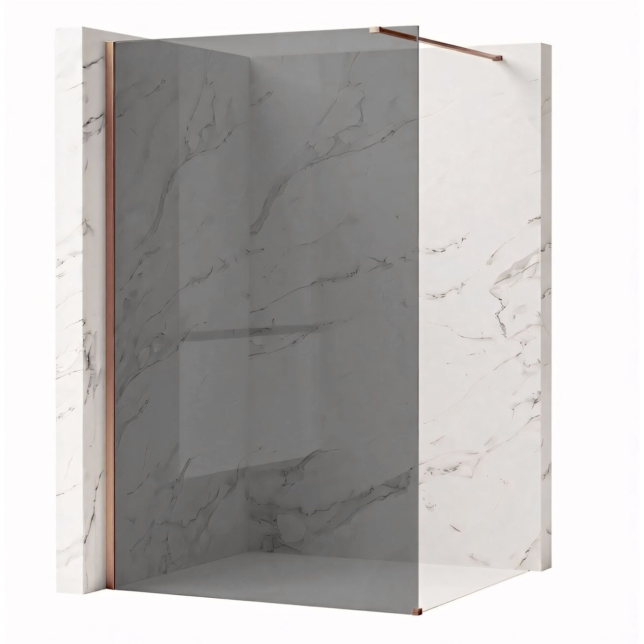 Dušo siena Flexi Grey / Brush Copper 110 1 Dušo siena Flexi Grey / Brush Copper 110 1