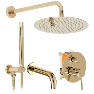 Dušo Įleidžiamas komplektas Lungo Gold + BOX Dušo Įleidžiamas komplektas Lungo Gold + BOX