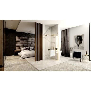 Dušo siena Aero Gold N 110 Walk In + EVO Dušo siena Aero Gold N 110 Walk In + EVO