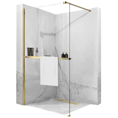 Dušo siena Aero Gold N 110 Walk In + EVO Dušo siena Aero Gold N 110 Walk In + EVO