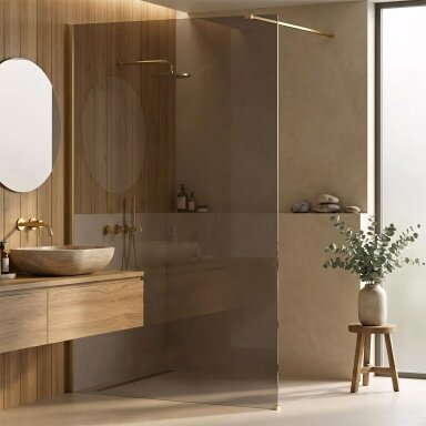 Dušo siena Flexi Brown / Brush Gold 130