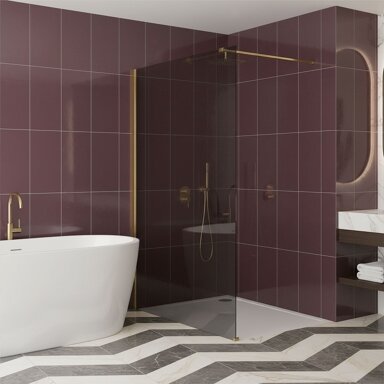 Dušo siena Flexi Grey / Gold 110