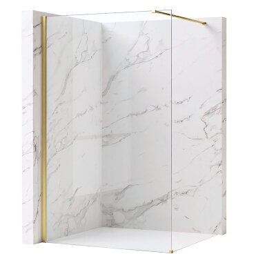 Dušo siena Flexi Transparent / Brush Gold 130