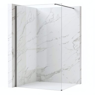 Dušo siena Flexi Transparent / Titan 80