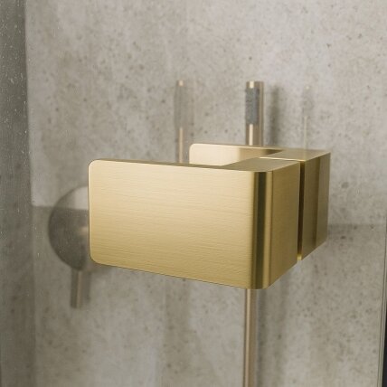 Dušo durys Atlas 120 Brush Gold 4 Dušo durys Atlas 120 Brush Gold 4