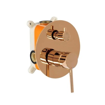 Dušo Įleidžiamas komplektas Lungo Copper + BOX 2 Dušo Įleidžiamas komplektas Lungo Copper + BOX 2