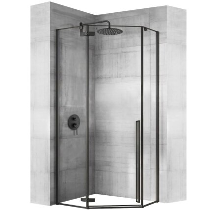 Dušo kabina DIAMONT BLACK MAT 80x80 Dušo kabina DIAMONT BLACK MAT 80x80
