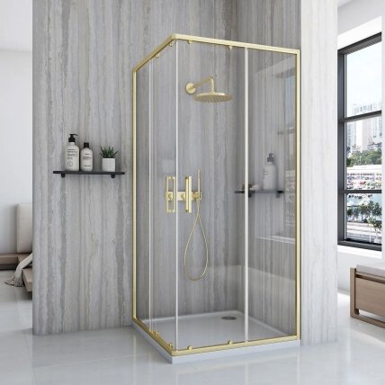 Dušo kabina City 90x90 Gold 10