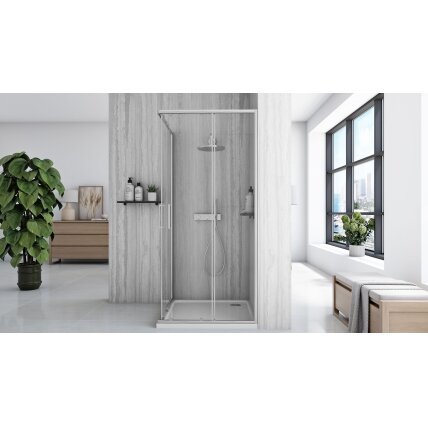 Dušo kabina City 90x90 Nickel Brush 2 Dušo kabina City 90x90 Nickel Brush 2