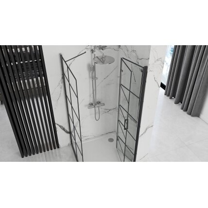 Dušo kabina Molier Black 80x90 2 Dušo kabina Molier Black 80x90 2