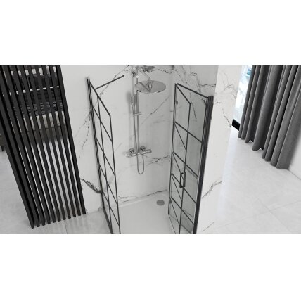 Dušo kabina Molier Black 90x80 1