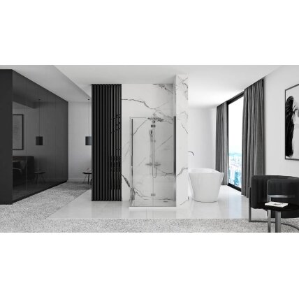 Dušo kabina Molier Chrom 90x80 5 Dušo kabina Molier Chrom 90x80 5