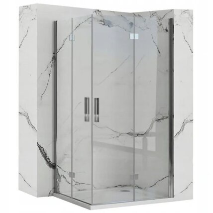 Dušo kabina Molier Chrome Double 80x80 Dušo kabina Molier Chrome Double 80x80