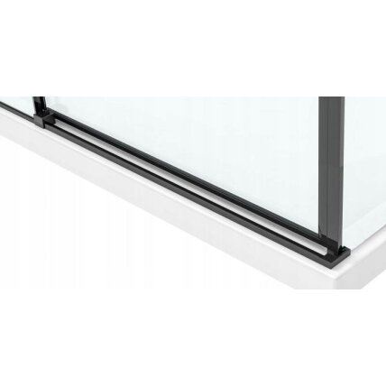 Dušo kabina Solar 120x90 Black MAT 4