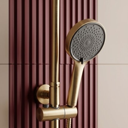 Dušo komplektas Avanti Brush Gold 6 Dušo komplektas Avanti Brush Gold 6