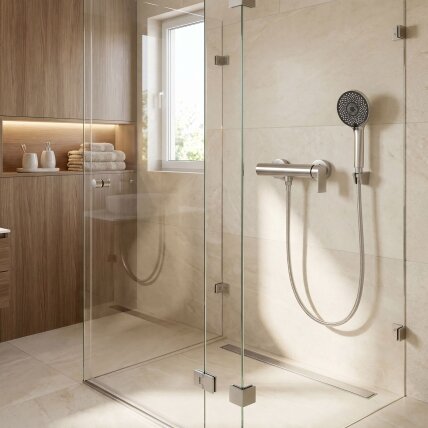 Dušo maišytuvas Hunter Brushed Nickel 5