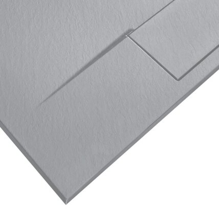 Dušo padėklas Bazalt Grey 90x90 5