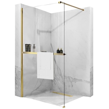 Dušo siena Aero Gold N 110 Walk In + EVO Dušo siena Aero Gold N 110 Walk In + EVO