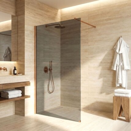 Dušo siena Flexi Grey / Brush Copper 110 2