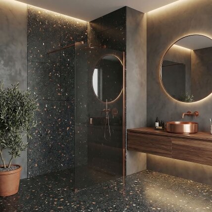 Dušo siena Flexi Grey / Brush Copper 80 7 Dušo siena Flexi Grey / Brush Copper 80 7