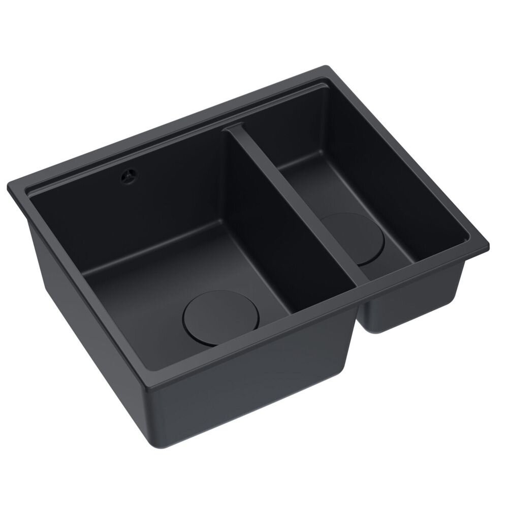 granito kriauklė Logan 150 Black 1 granito kriauklė Logan 150 Black 1