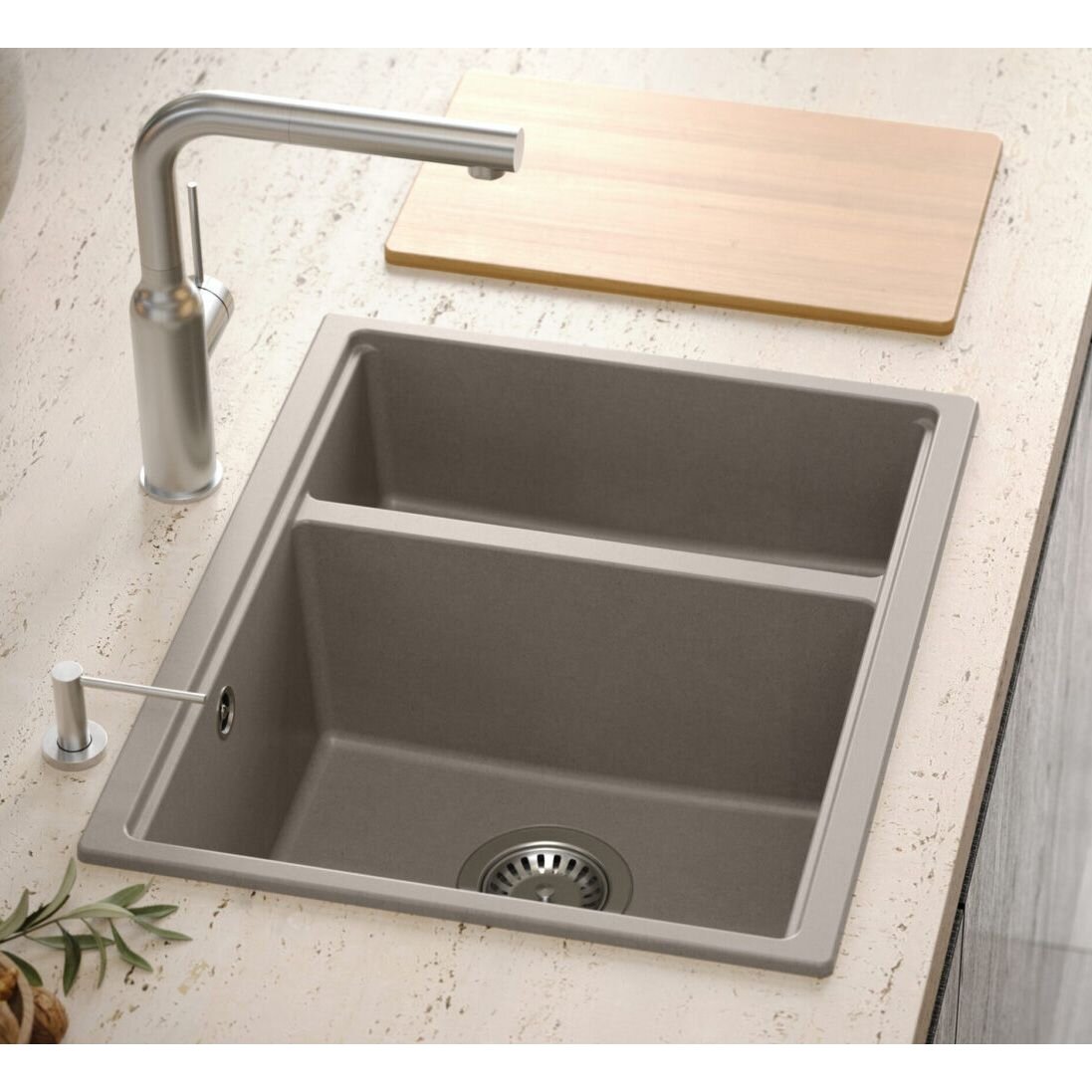 granito kriauklė Logan 150 Beige 6 granito kriauklė Logan 150 Beige 6