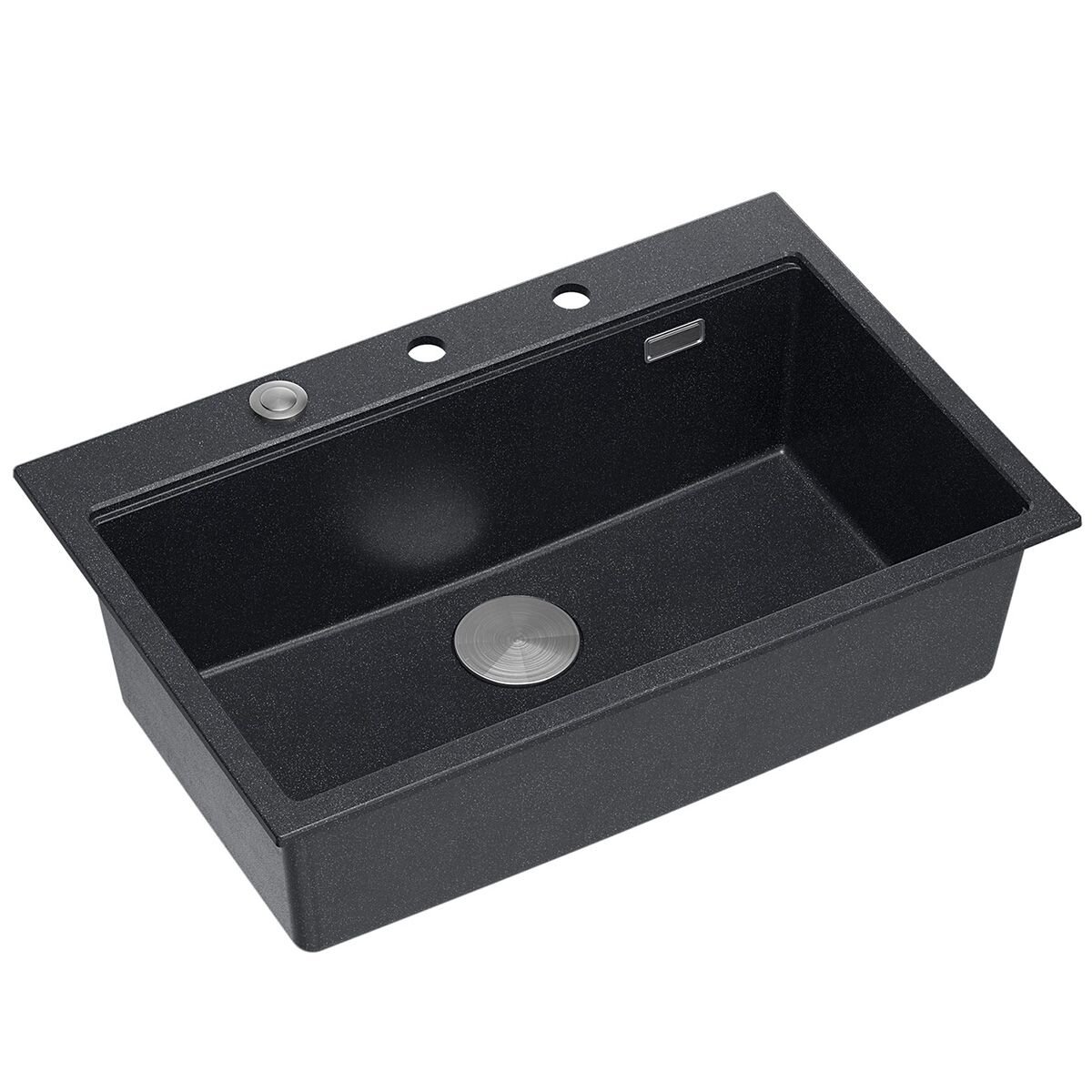 granito kriauklė MARC 110 WORKSTATION Black Metallic 6 granito kriauklė MARC 110 WORKSTATION Black Metallic 6