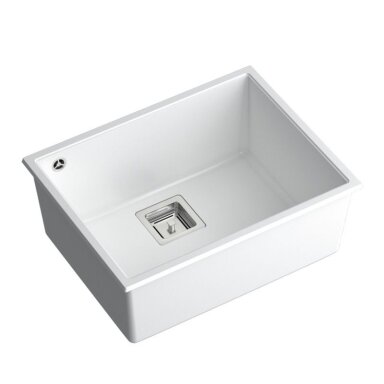 granito kriauklė DAVID 50 White